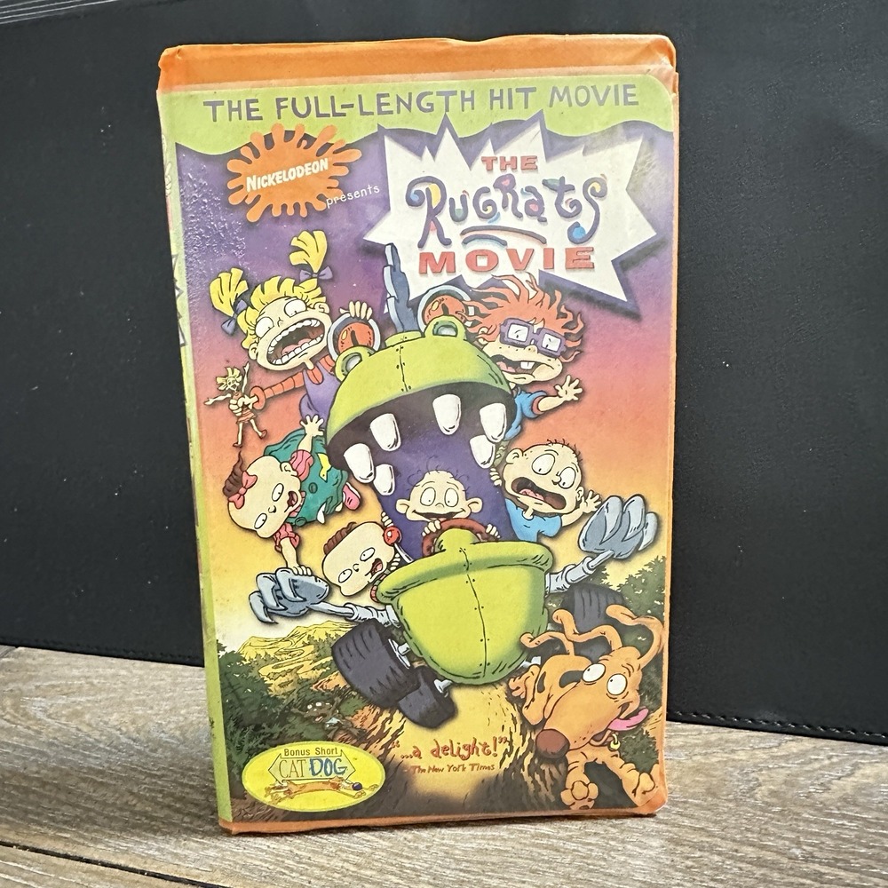 VHS The Rugrats Movie‎ (1999) Clamshell Case Nickelodeon